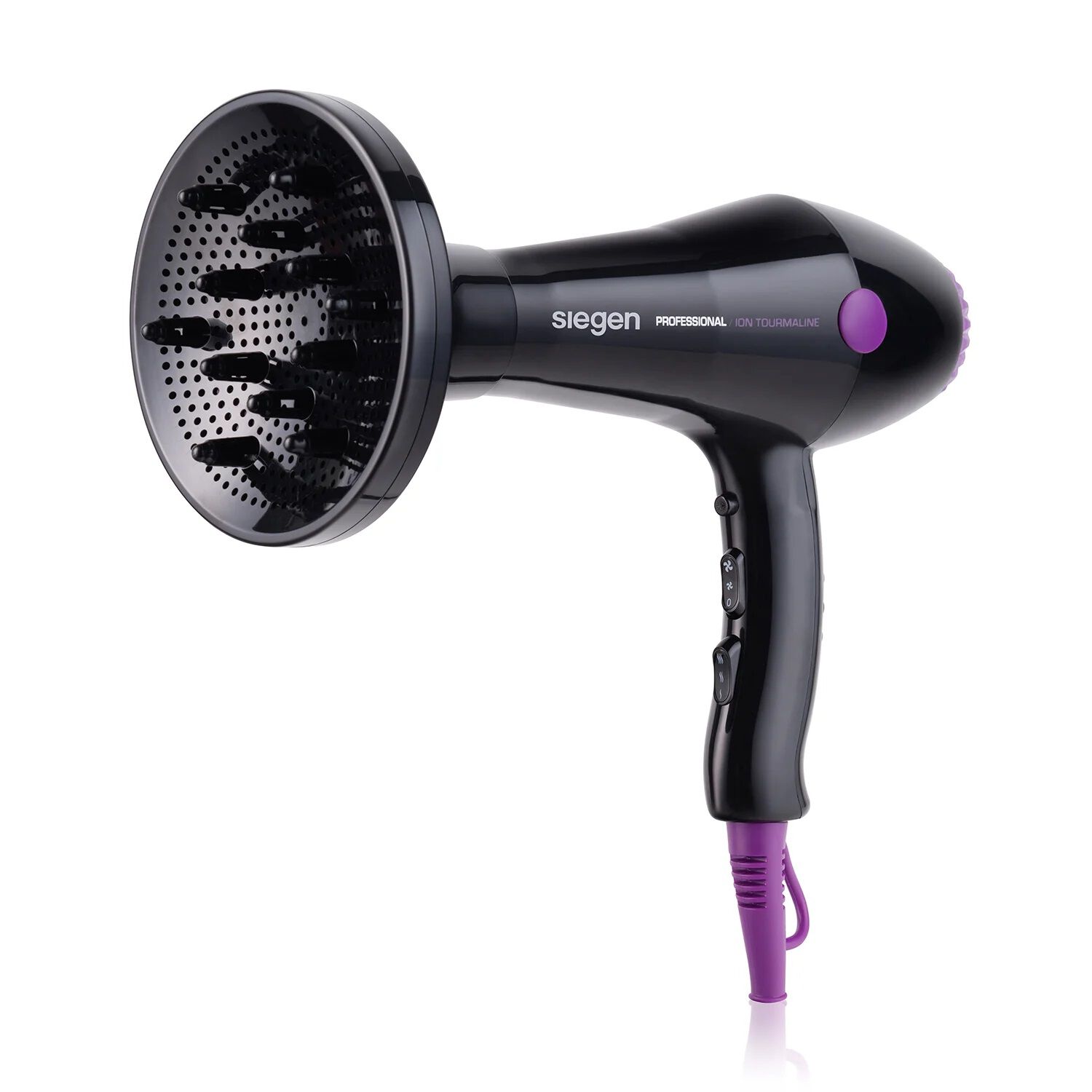 Secador De Pelo Siegen Specialist Air Iones Negativos Black Sg3049 2000watts image number 1.0