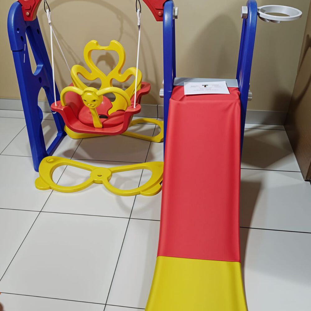 Columpio, Resbalin + Aro De Basquet Multicolor Musical image number 5.0
