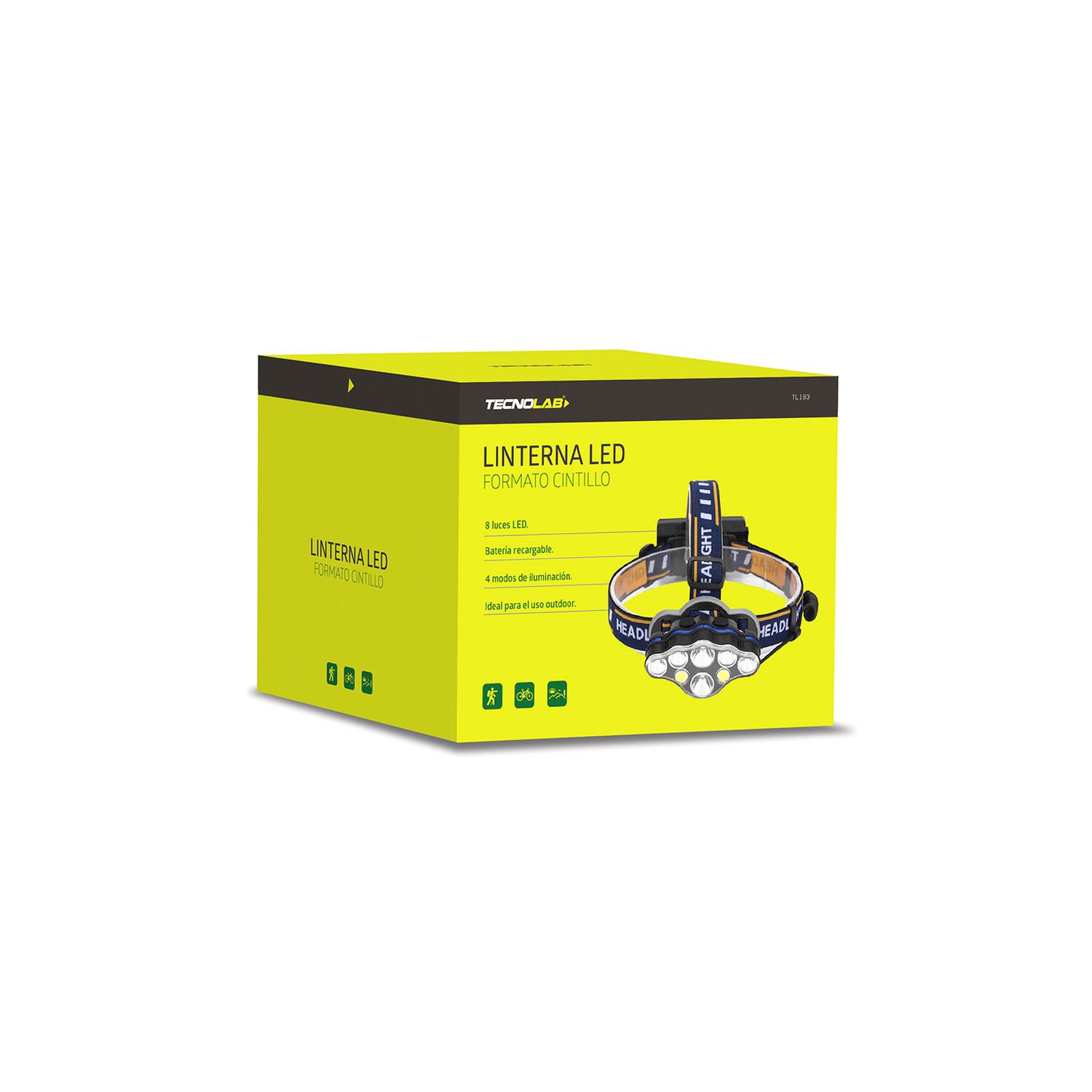 Linterna De Cabeza Led Con Cintillo Outdoor Profesional L304 image number 5.0