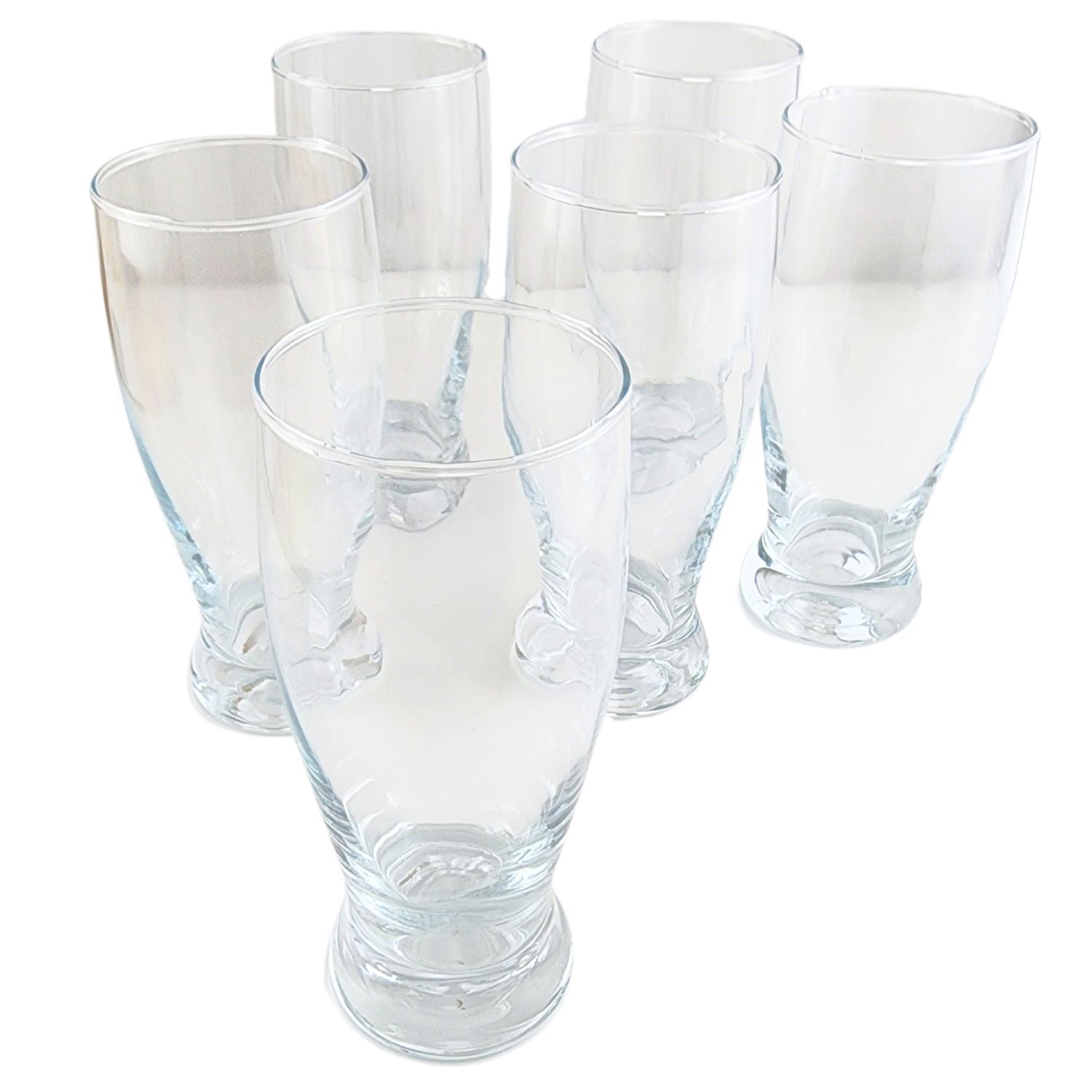 Set 6 Vasos Shoperos Bucarest Allegra De 340ml Cervezas image number 1.0