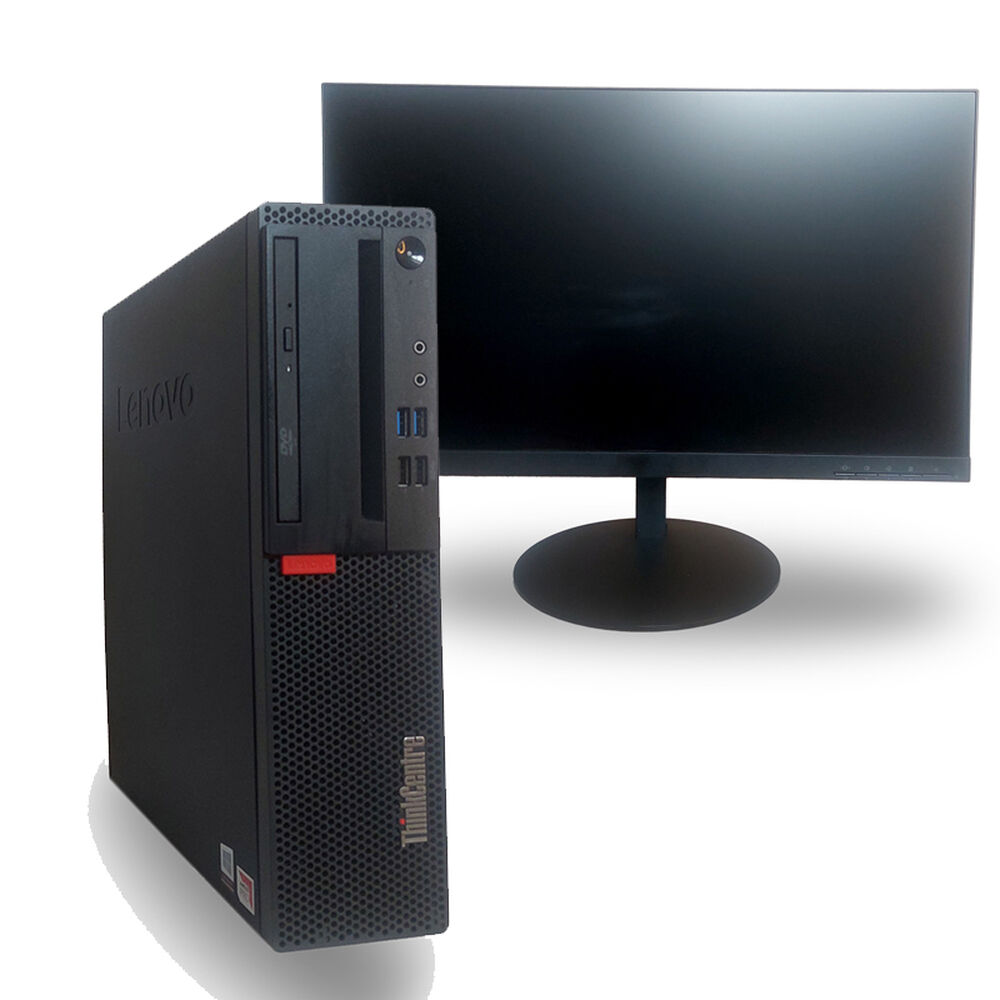 Pc Thinkcentre Lenovo M725, D Ssd 256 Gb, Ram 12 Gb, Monitor 19 image number 0.0