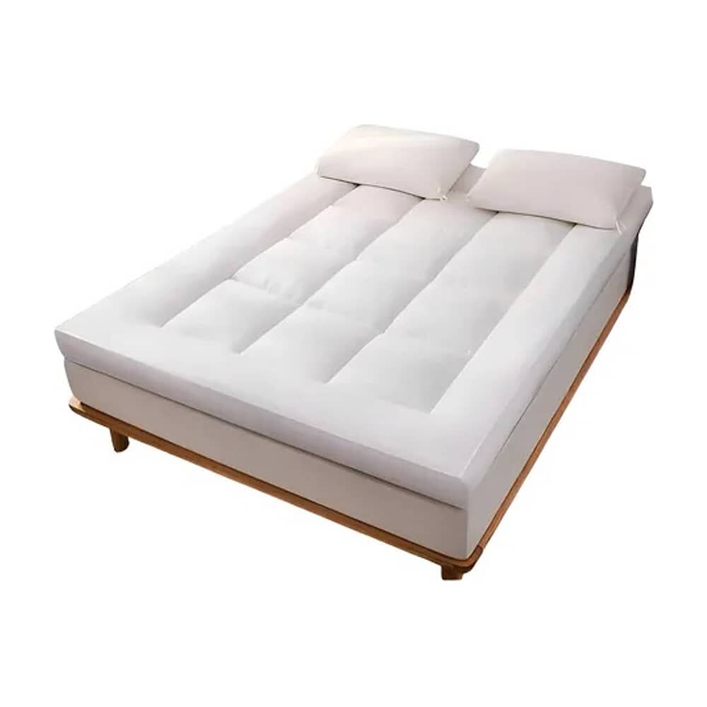 Cubrecolchon Acolchado 1.5 Plazas Blanco image number 2.0