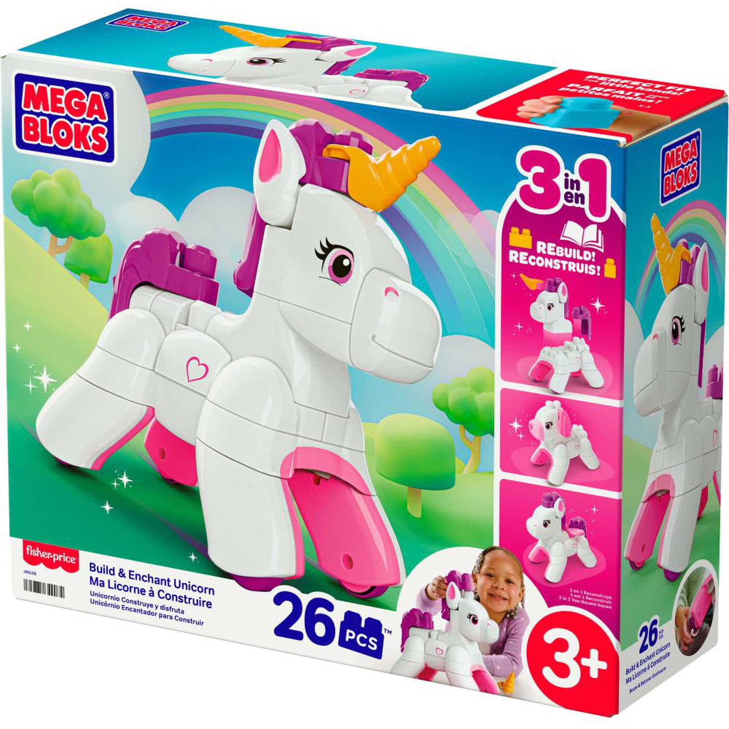 Set De Bloques Mega Bloks Unicornio image number 4.0