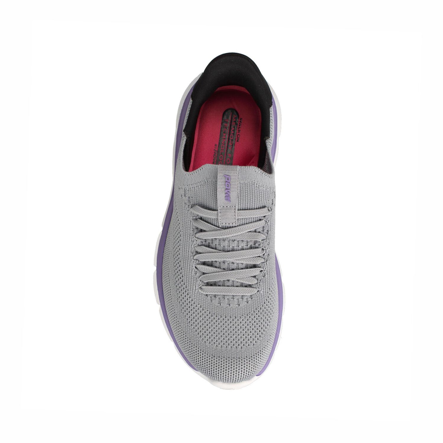 Zapatilla Power Mujer Engage Ultra 100 Str Running Gris image number 3.0