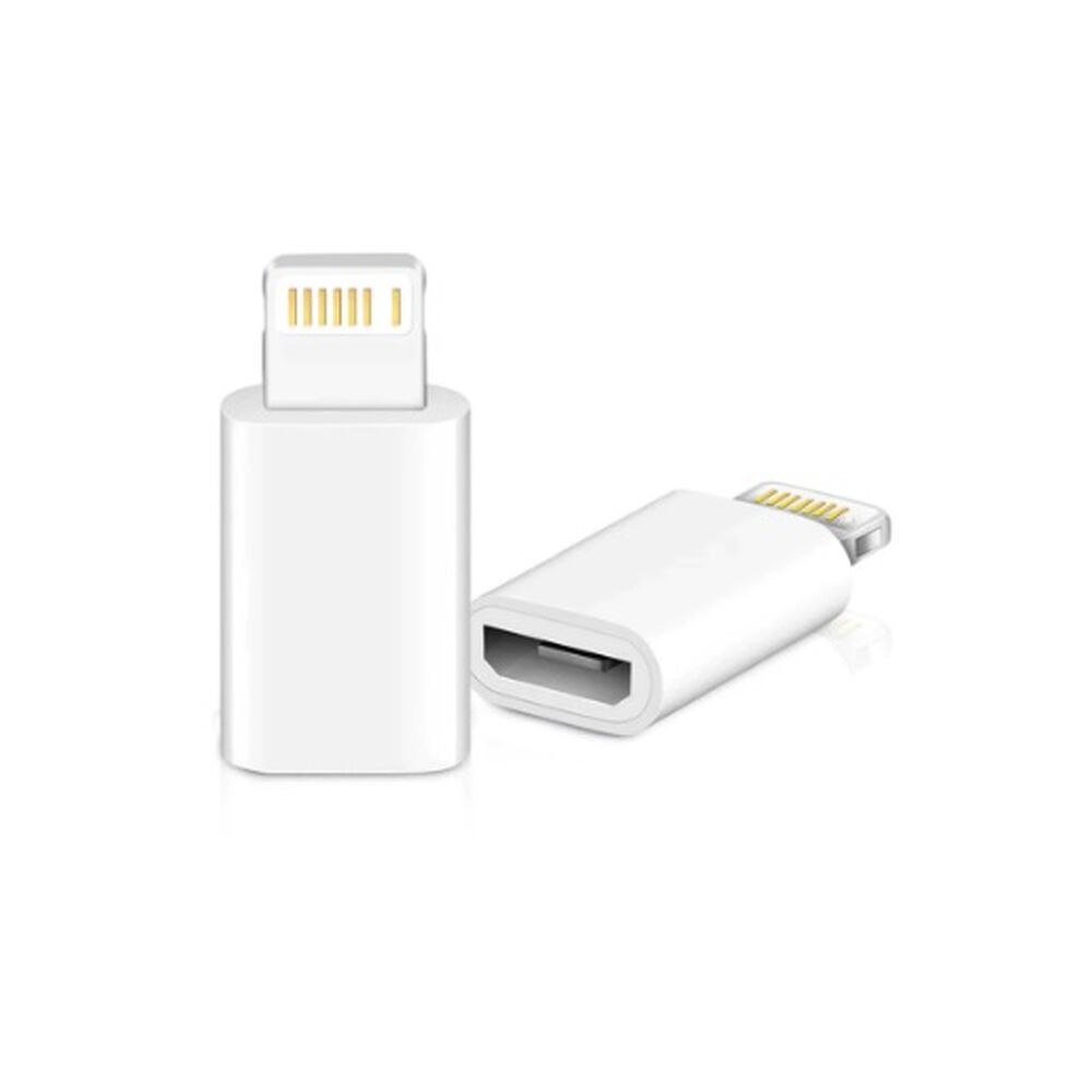 Adaptador Para Iphone Lightning Otg De 8 Pines Macho A Micro Usb V8 Hembra image number 0.0