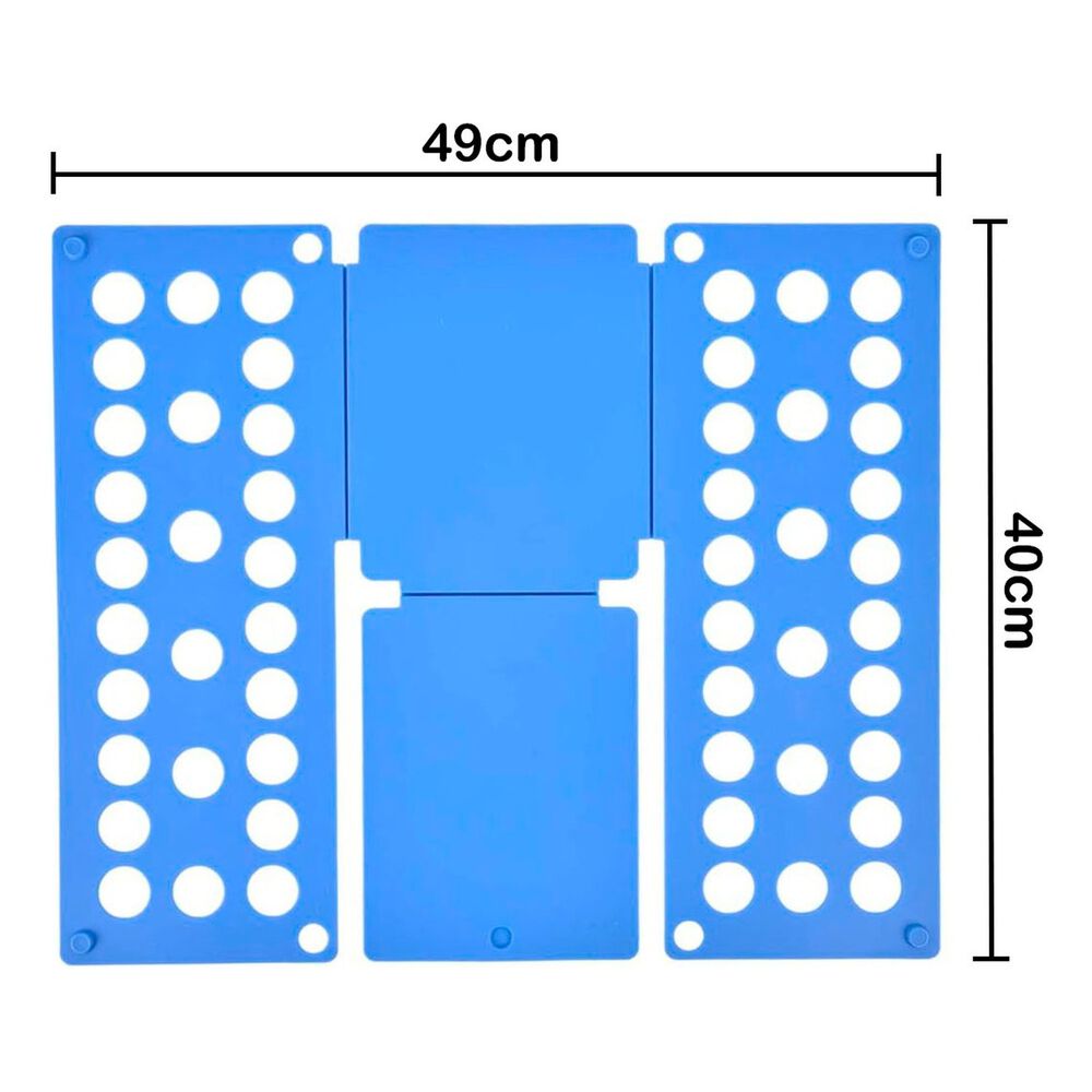Organizador Doblador Ropa Infantil Tabla Plegable Azul image number 1.0