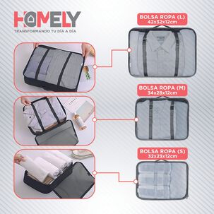 Bolsas Organizadoras Maleta Viaje Homely Set 8 Bolsas