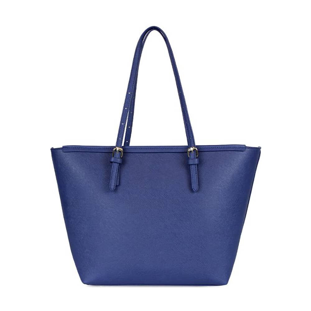 Cartera Tempo + Billetera Trifold Azul Kenneth Cole image number 2.0