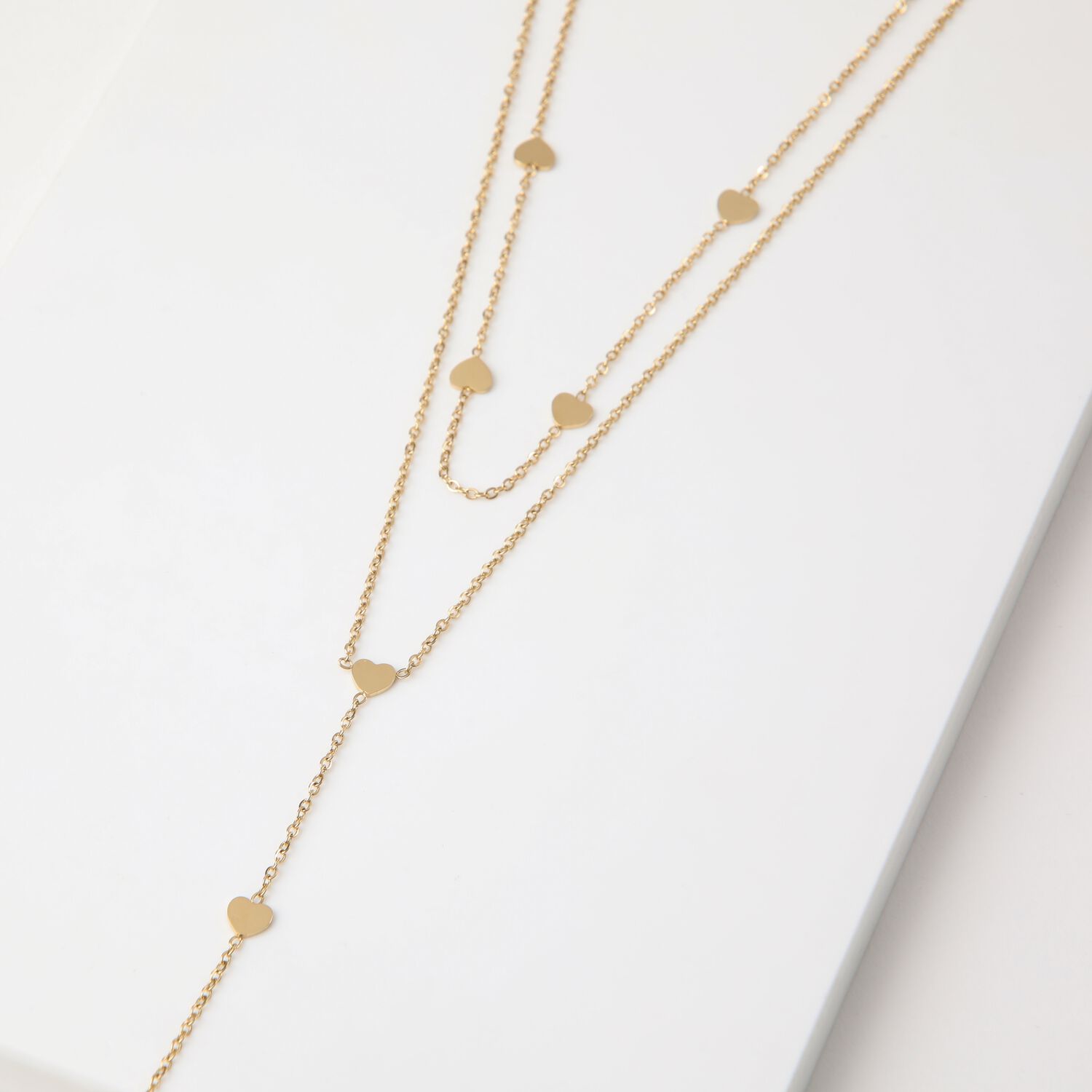 Collar Doble 19v69 Italia Stne150 Dorado image number 0.0