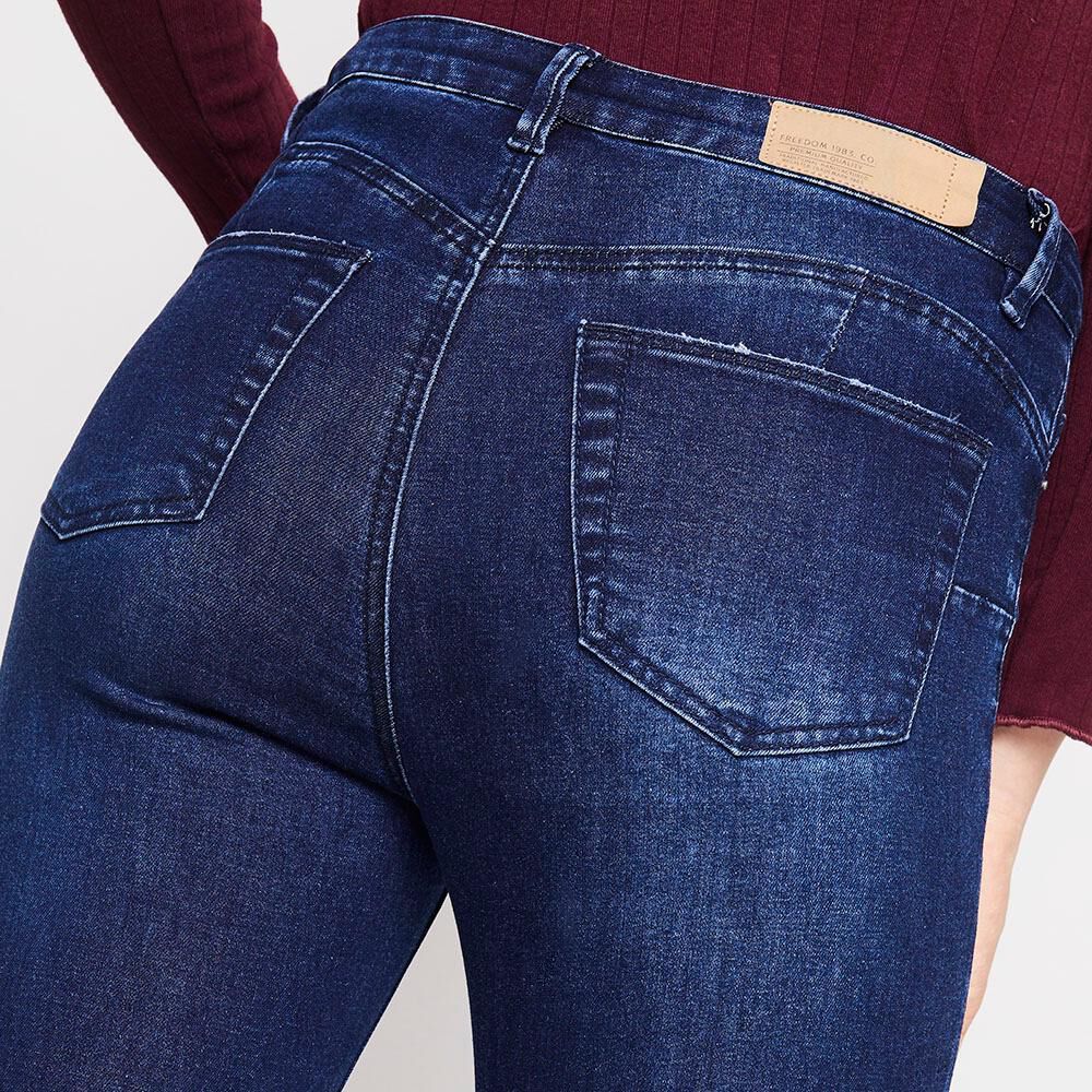 Jeans Mujer Tiro Alto Push up Freedom image number 3.0