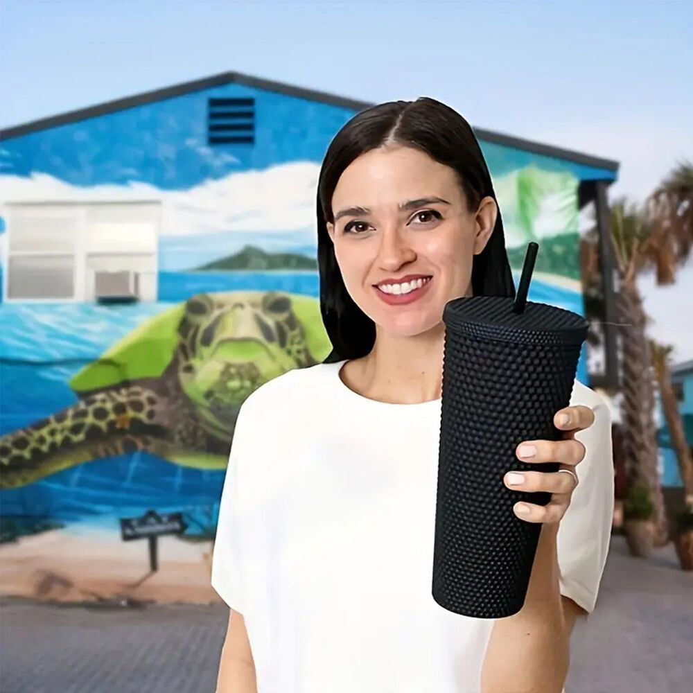 Pack 3 Vasos Tumbler Tipo Starbucks Doble Pared Libre Bpa image number 2.0