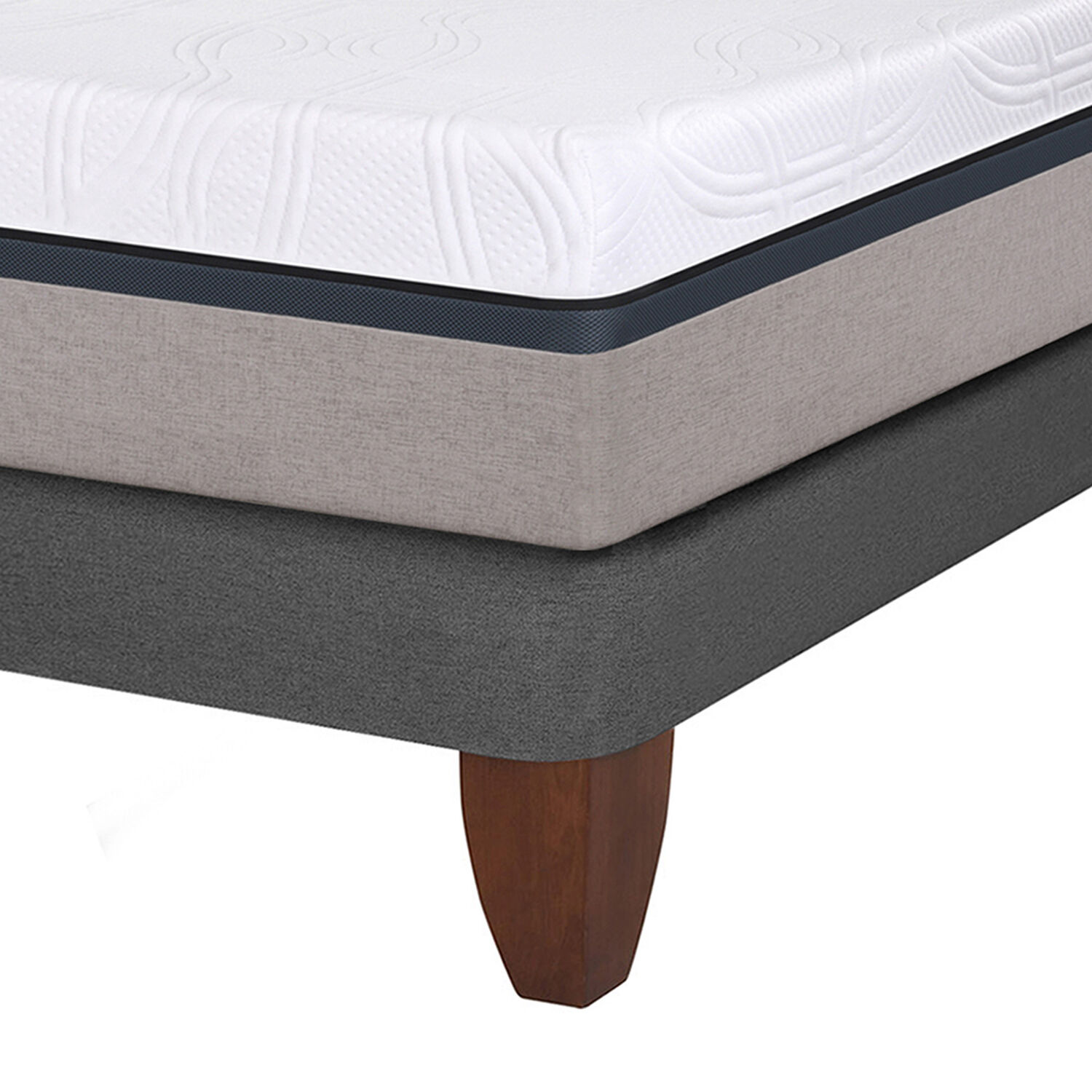 Cama Europea Cic Balance / King / Base Dividida + Almohada image number 4.0