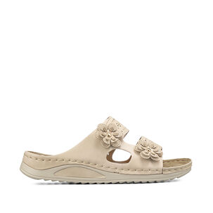 Sandalia Estilo Chala Confort Taco Cuña Mujer Weide Jn723