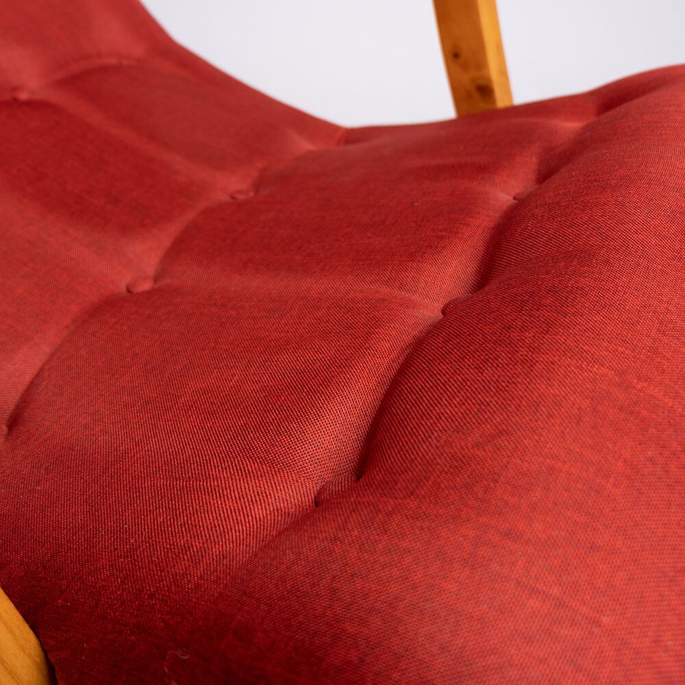 Silla Mecedora Lino Rojo image number 3.0
