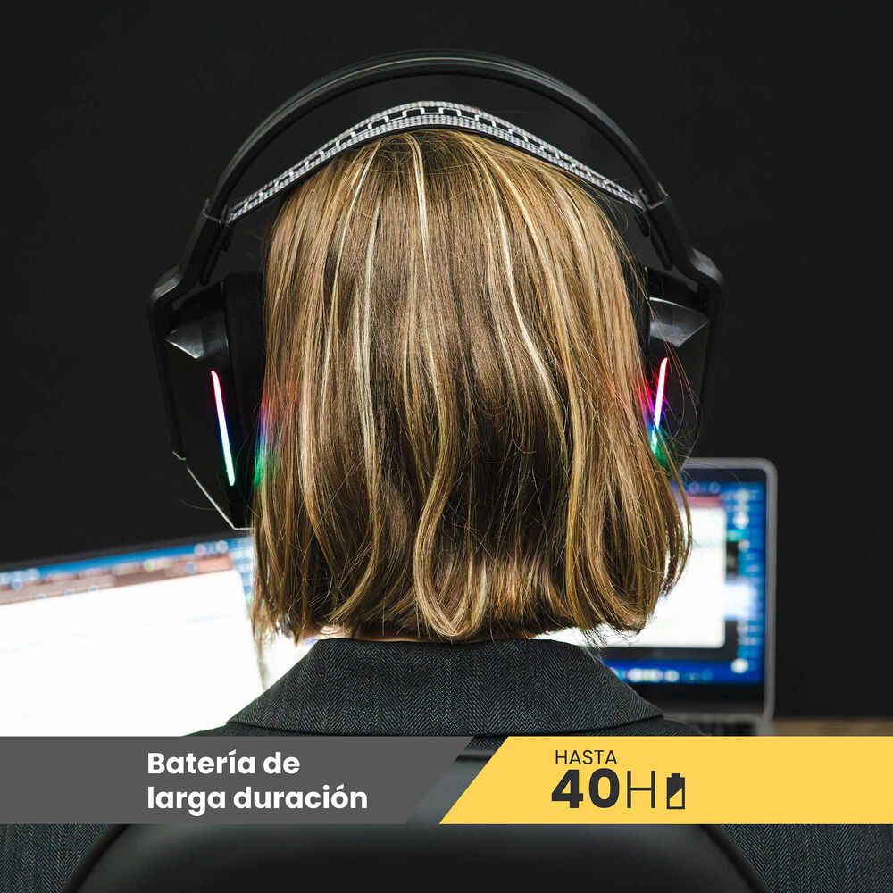 Aud&iacute;fono Gamer Inal&aacute;mbrico Zenit Elite Bluetooth Rgb Levo image number 2.0