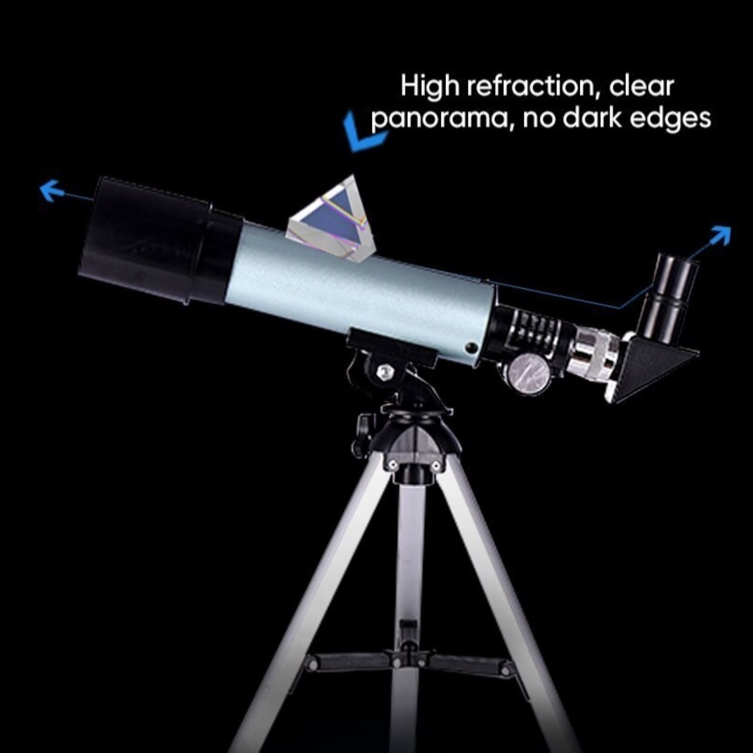 Telescopio Astron&oacute;mico Monocular 90x Hd De Aluminio Tl-070 image number 8.0