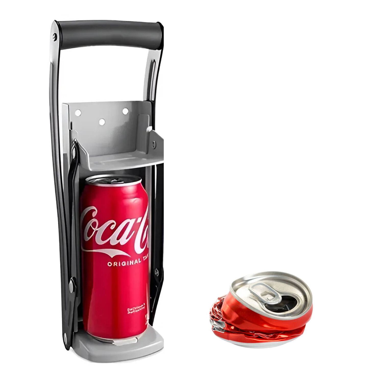 Aplasta Latas Con Agarre Suave | Compacto, Resistente Y Seguro image number 0.0