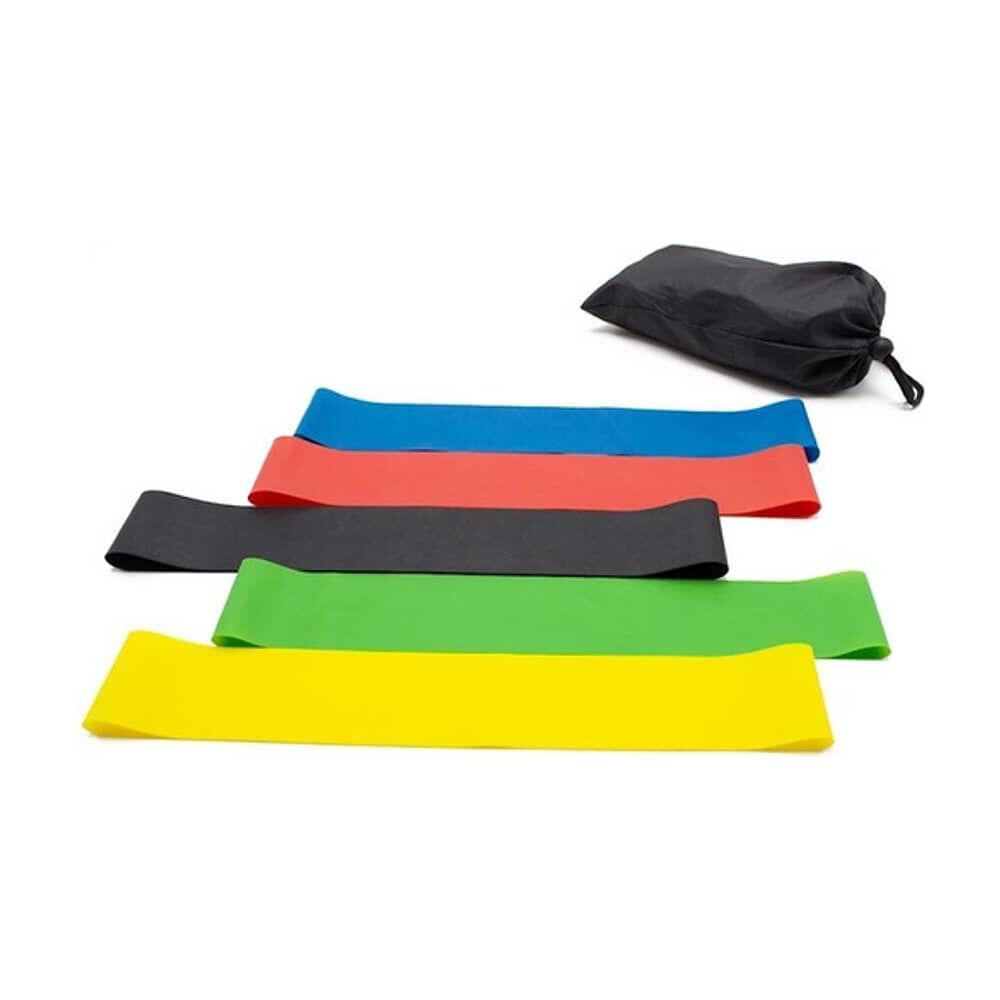 Set De 5 Bandas El&aacute;sticas De Ejercicios | Crossfit image number 4.0