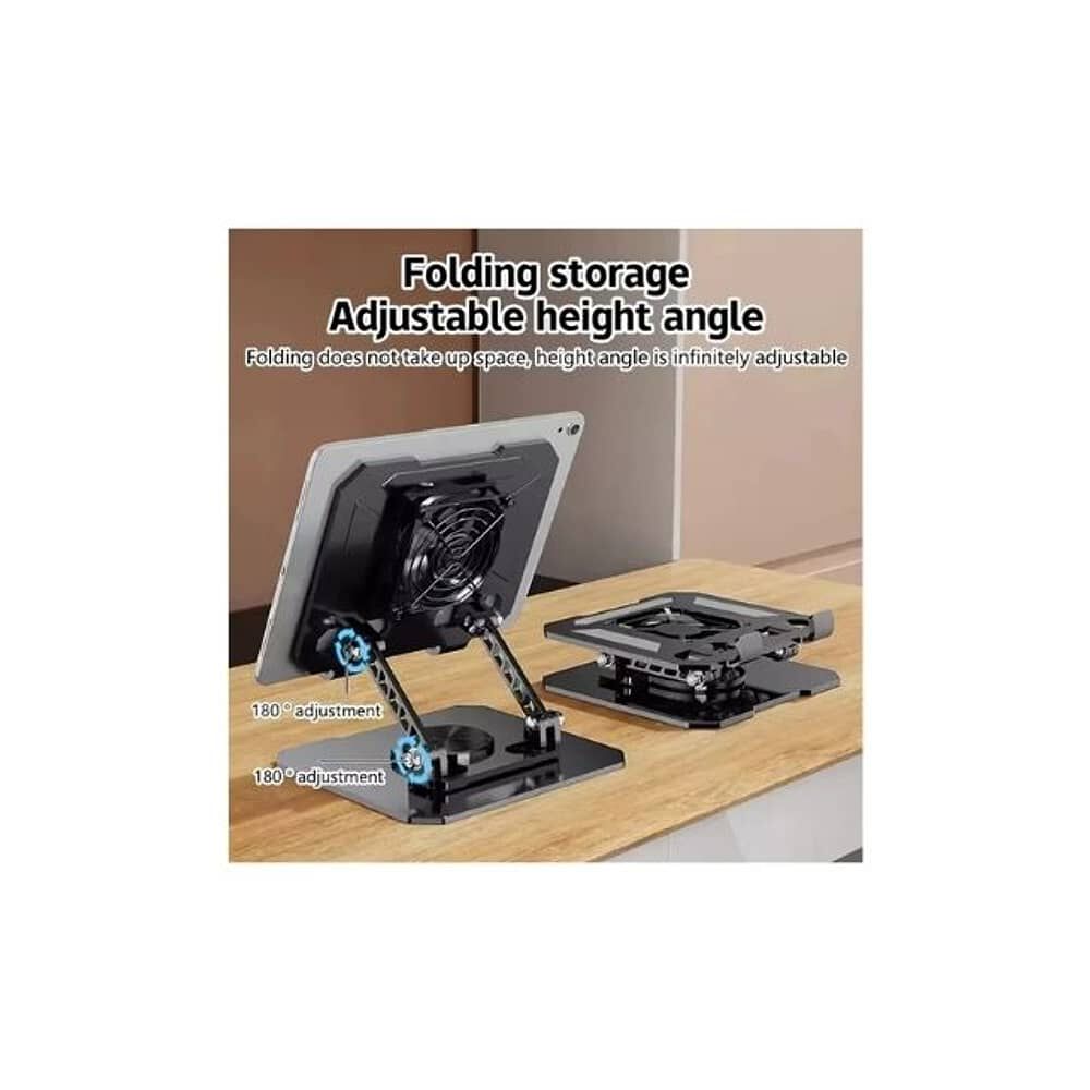 Soporte De Refrigeraci&oacute;n Para Tablet O Laptop Negro image number 5.0