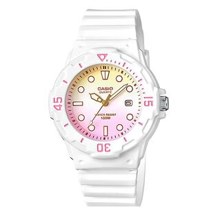Reloj Lrw-200h-4e2v Mujer Analogo Resina