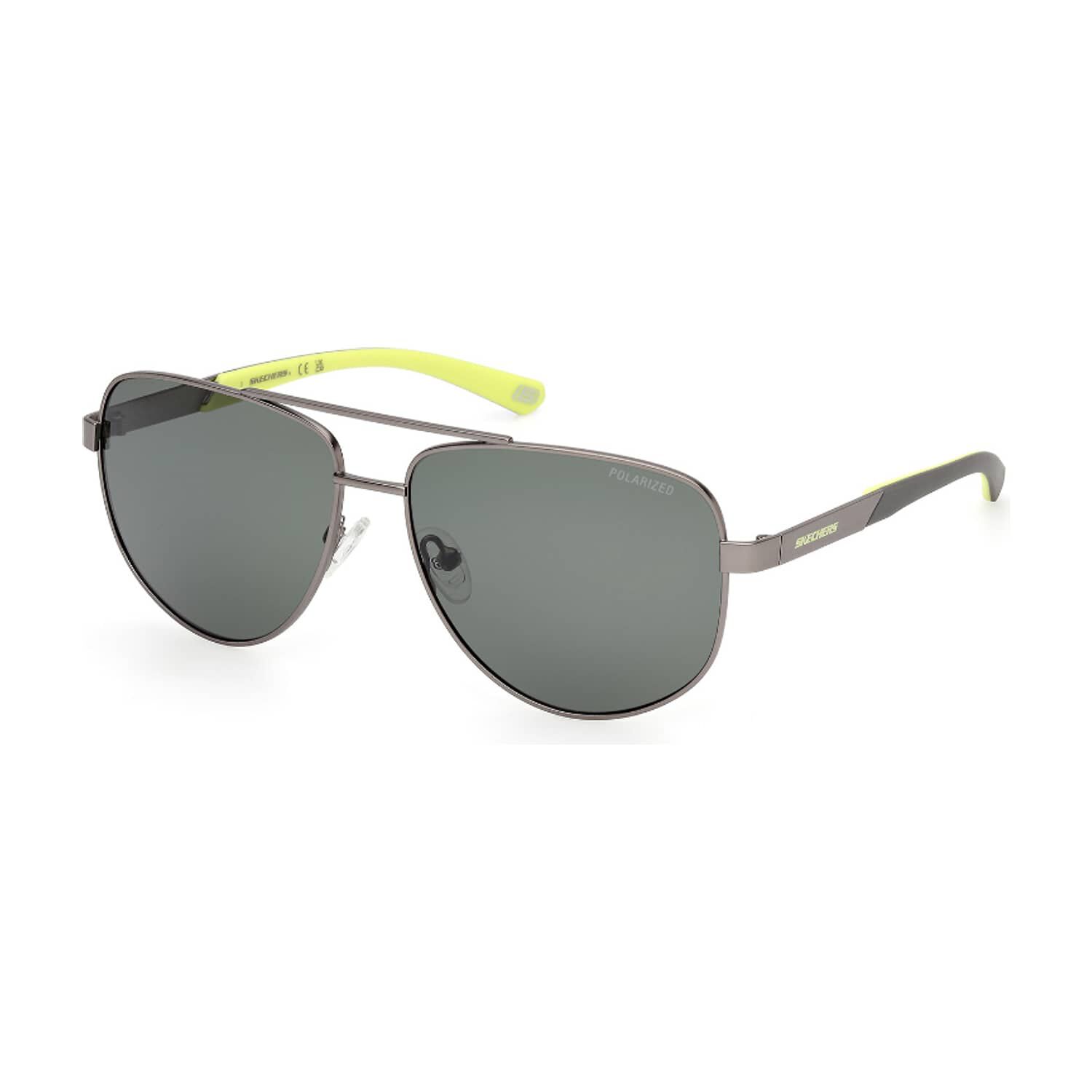 Lentes De Sol Plateado Polarizados Skechers image number 1.0