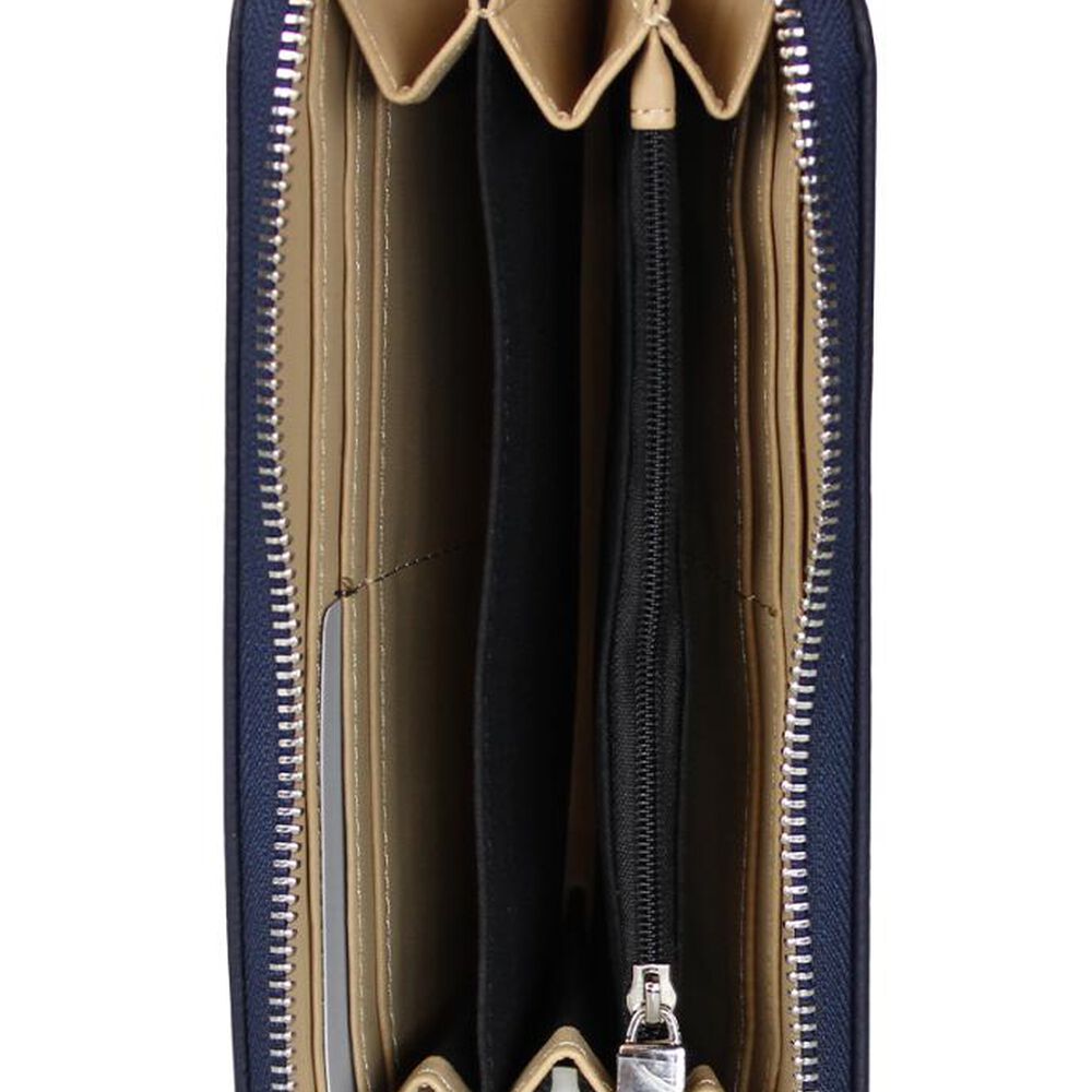 2 Billeteras De Mujer Calixta Negra Y Azul Kenneth Cole image number 4.0