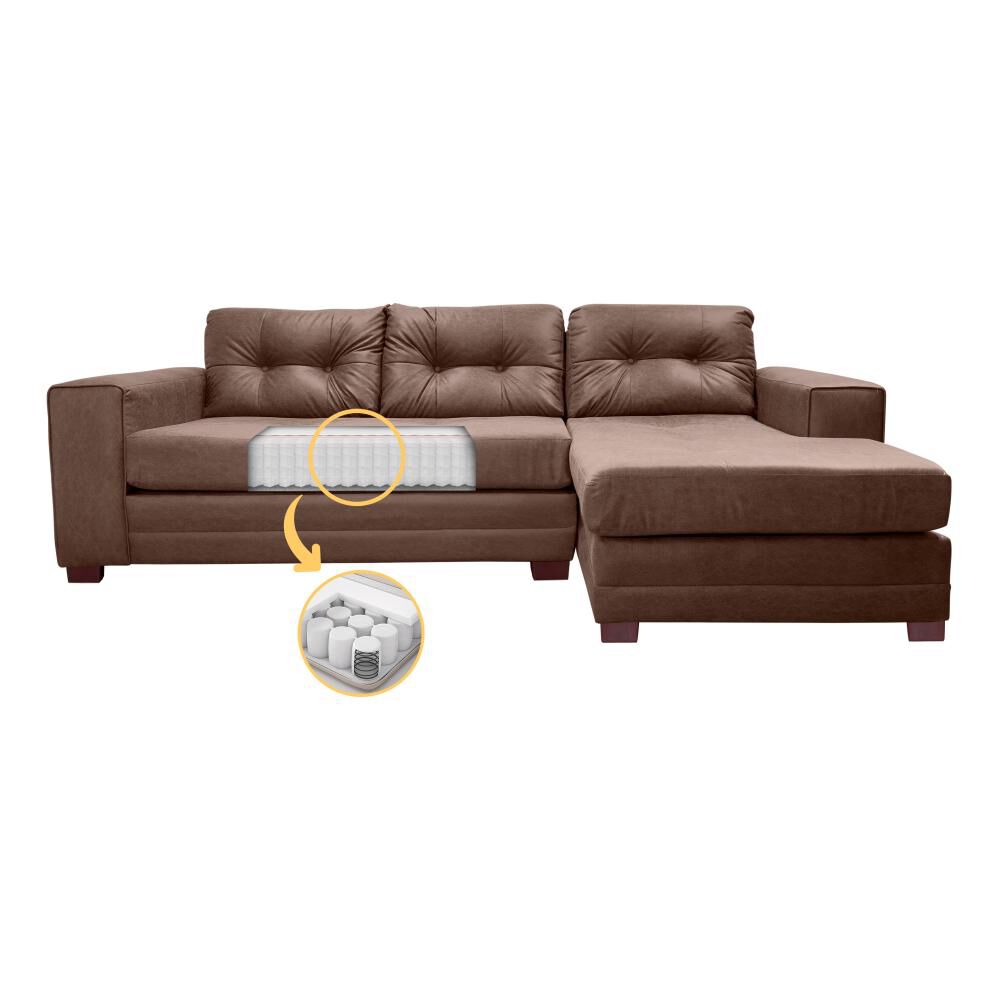 Sof&aacute; Seccional Living Factory Roma Derecho / 4 Cuerpos image number 2.0