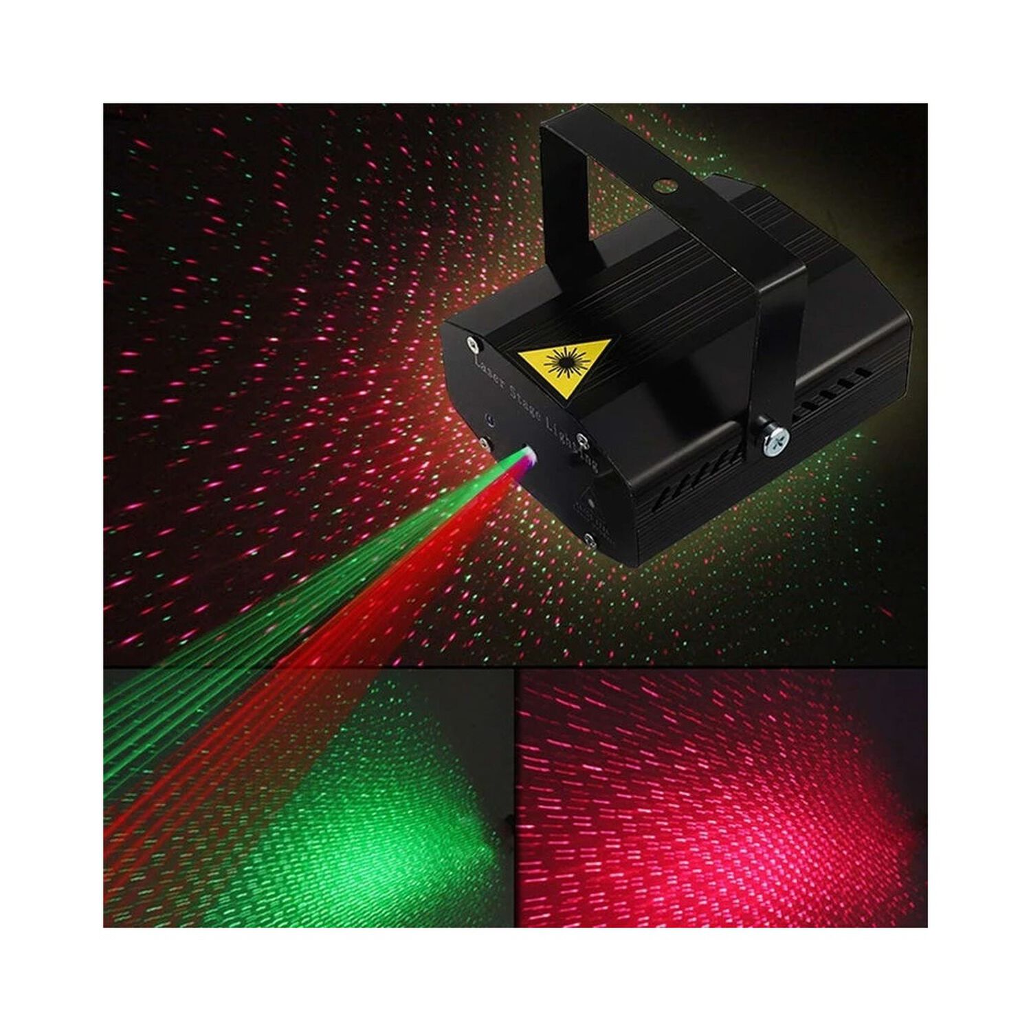 Luces Laser Para Fiestas Rgb Con Sensor R&iacute;tmico image number 10.0