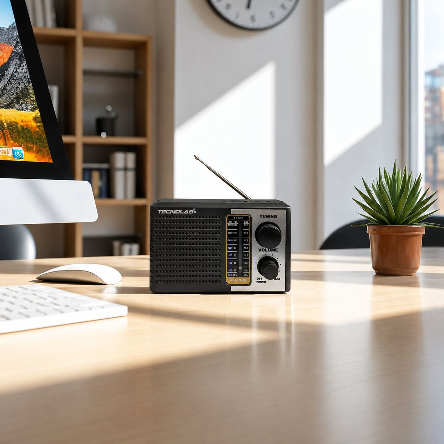 Radio Port&aacute;til Am/ Fm/ Sw Recargable +pilas + Luz Led 5w Rms image number 6.0