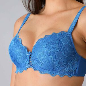 Sosten Encaje Y Pasamaneria Flores Mujer 2433-244