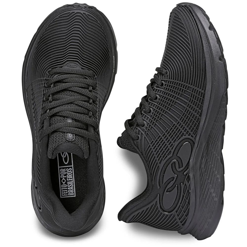 Zapatilla Infantil Cyan Negro Olympikus image number 3.0