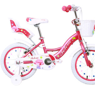 Bicicleta Totem Infantil Aro 16 Miss Lilly Color Fucsia