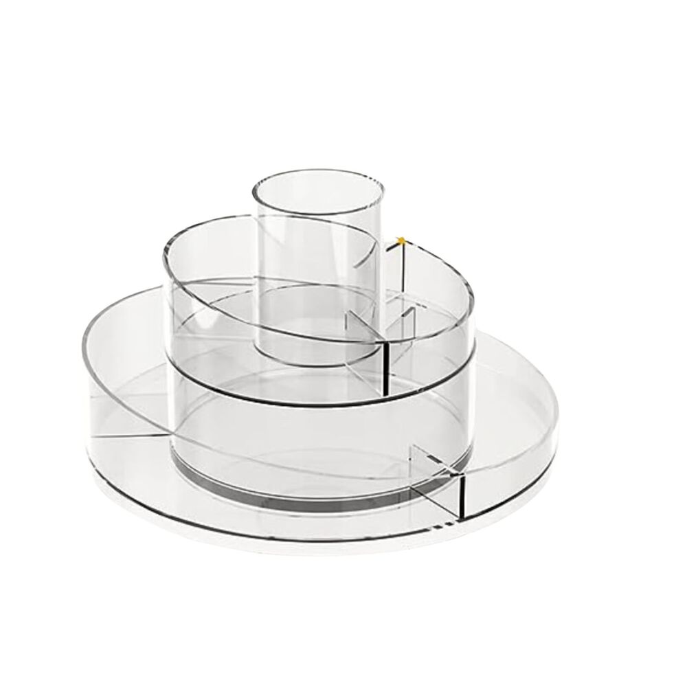 Organizador Maquillaje 360 Grados Dos Niveles 24cm Coquette image number 1.0