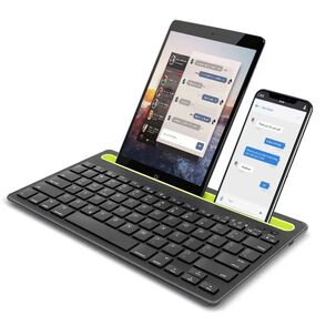 Teclado Universal Inal&aacute;mbrico Para Ipad, Pc, M&oacute;vil Y Tablet