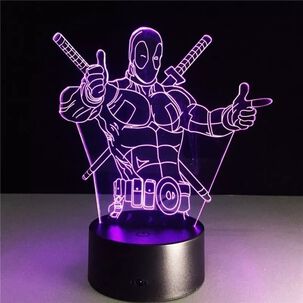 Lampara 3d Deadpool