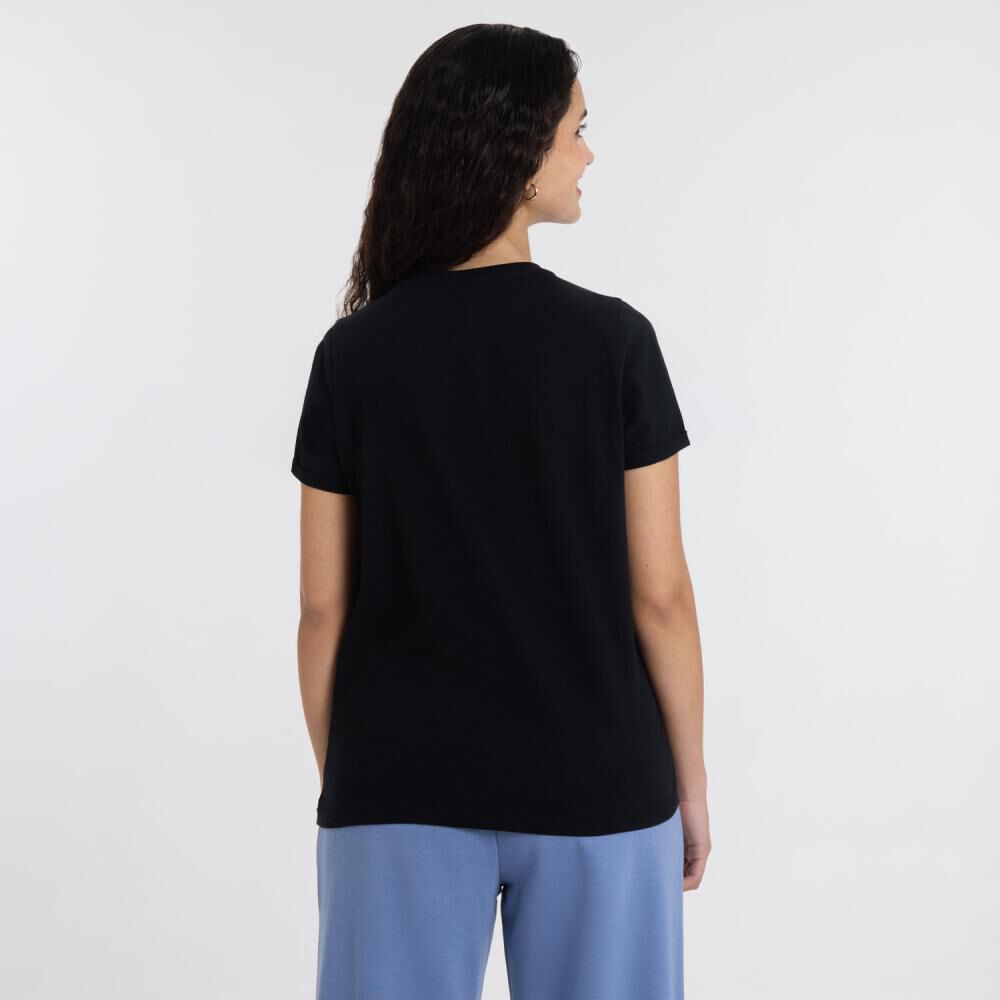 Polera Manga Corta Cuello Redondo Mujer Freedom image number 3.0