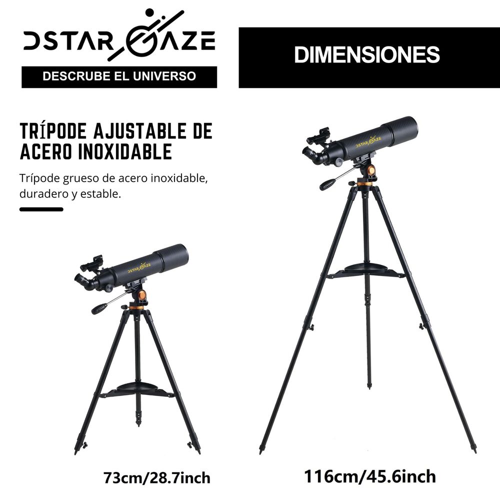 Telescopio Astron&oacute;mico Profesional 50080m image number 2.0