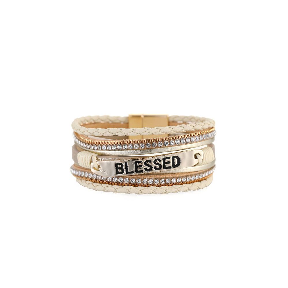 Pulsera Brazalete En Capas Blessed Gloriahoon image number 0.0