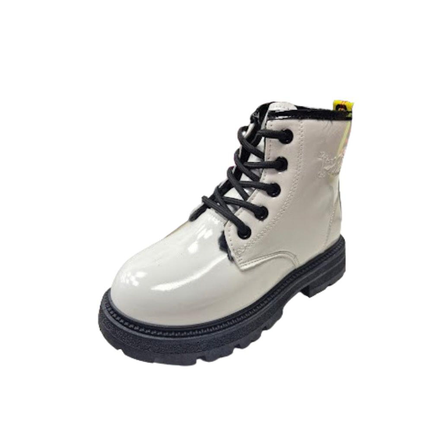 Bota De Invierno Charol Ni&ntilde;a Blanco image number 0.0