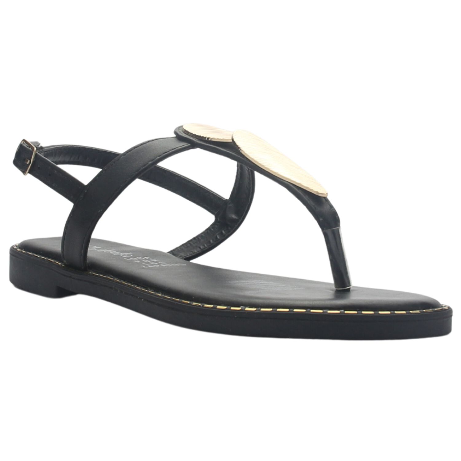 Sandalia Mujer Casual Negro Chalada Buckel-4 image number 2.0
