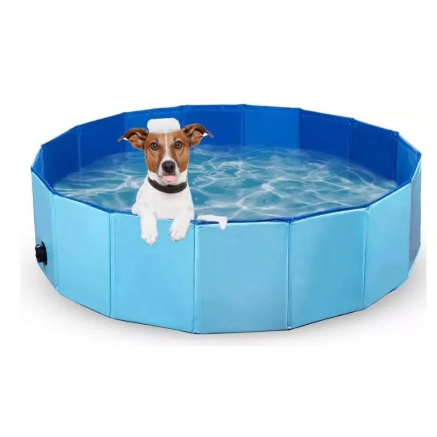 Piscina Plegable Para Perros Mascotas Piscina Verano 80x20cm image number 1.0