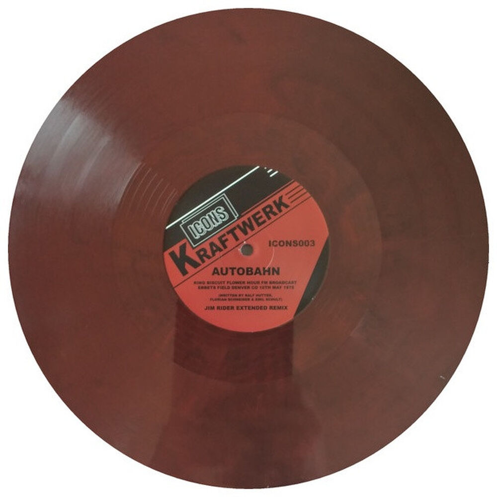 Kraftwerk - Autobahn Gin Reader Remix (12" Maxi Single) (red Vinyl) | 12" Maxi Single Vinilo image number 0.0