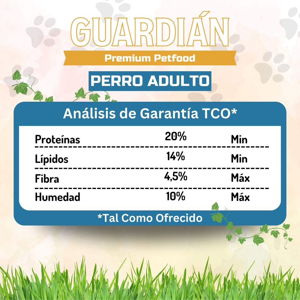 Alimento Para Perro Adulto Guardi&aacute;n 22kg image number 2.0