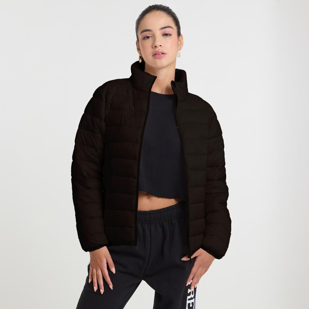 Parka Básica Regular Cuello Alto Mujer Freedom image number 0.0