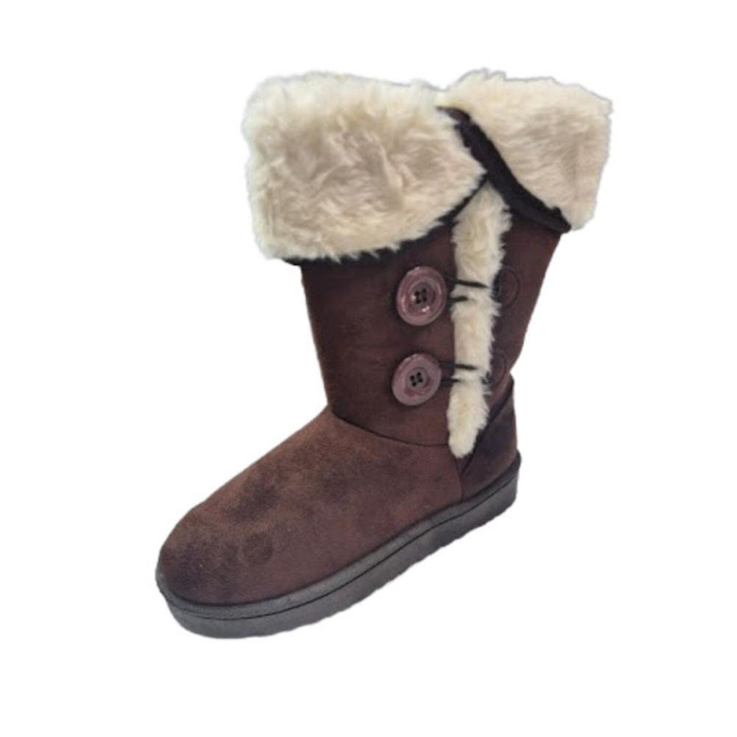 Bota De Invierno Mujer Marr&oacute;n image number 1.0