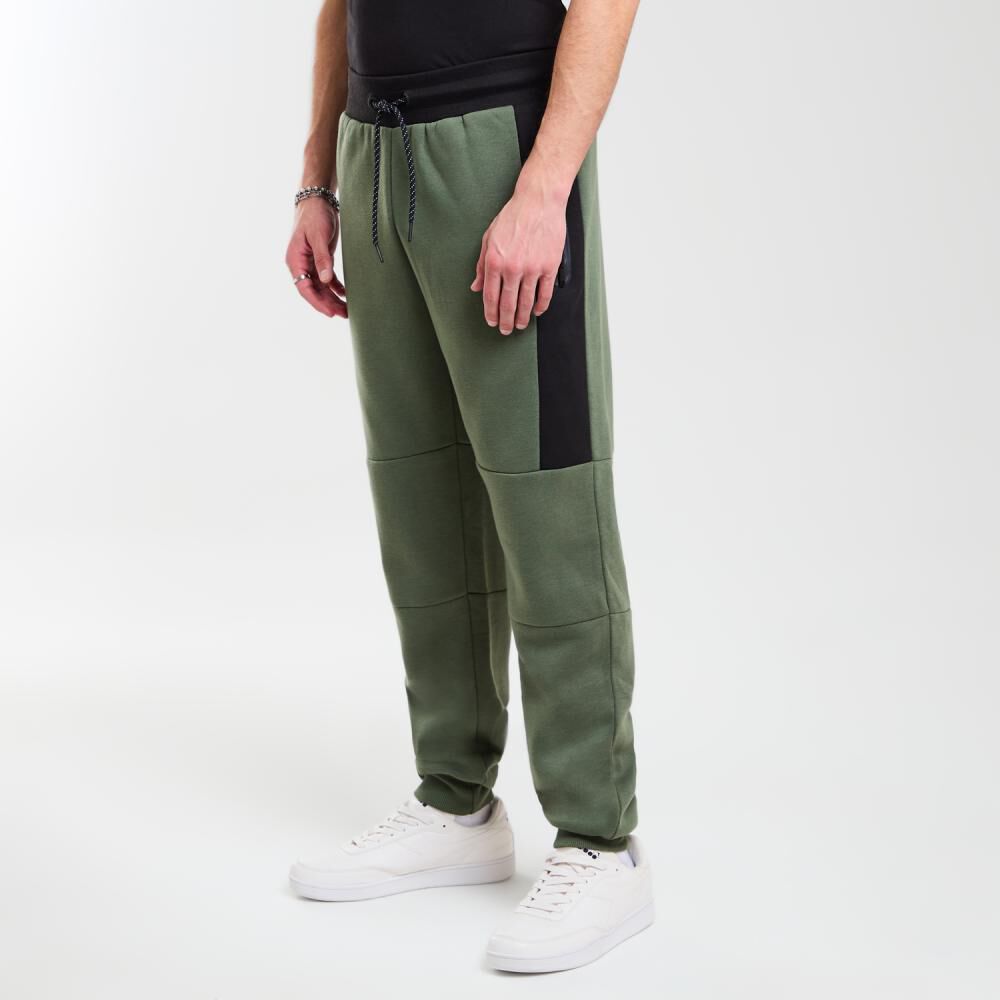 Pantalón Estampado Tiro Medio Slim Hombre Skuad image number 2.0