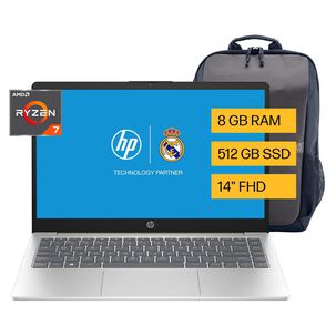 Notebook 14" HP 14-EM0015LA / AMD Ryzen 7 / 8 GB RAM / 512 GB SSD