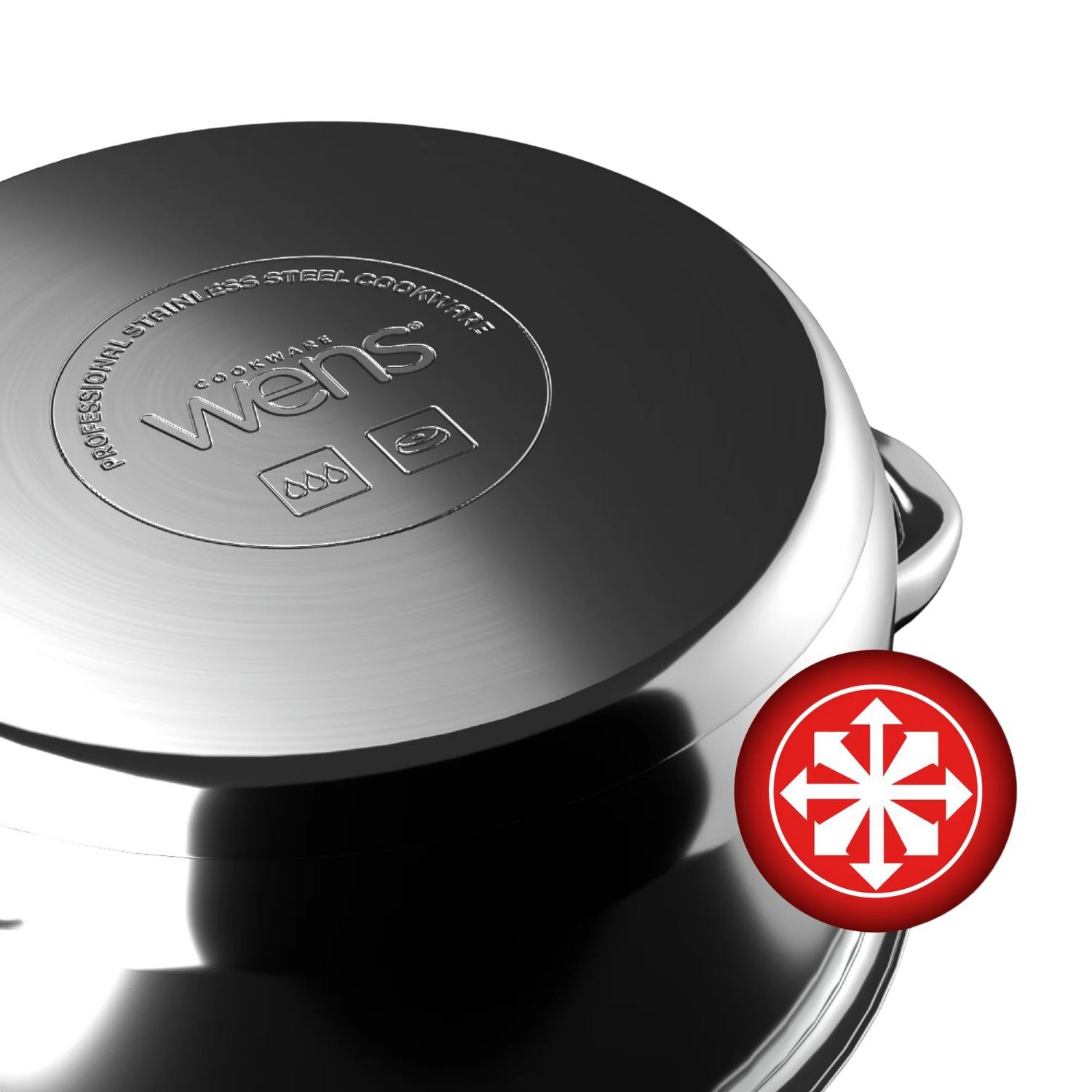 Bateria Cocina Wens 6 Piezas Acero Inoxidable Cocina 430-6ss image number 5.0