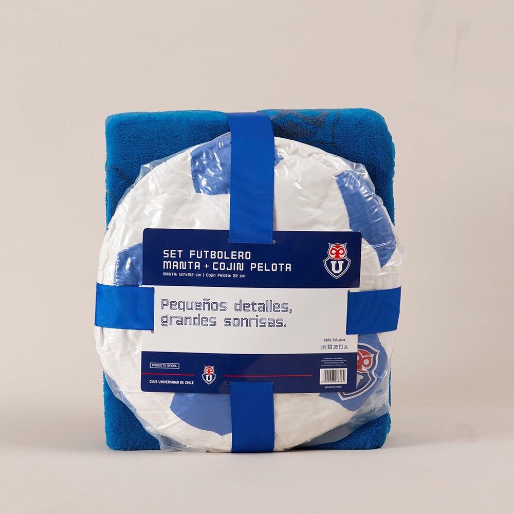 Set Regalable Manta + Cojin Pelota U De Chile image number 3.0