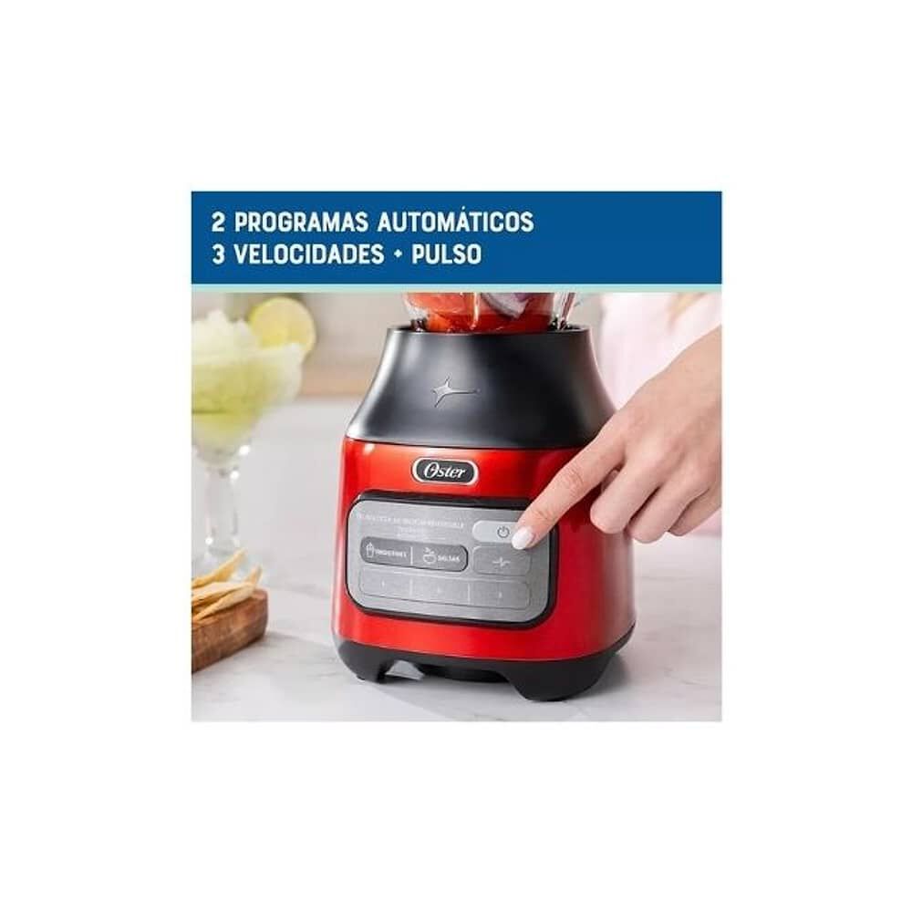 Licuadora Oster Reversible 3 Velocidades + Pulso Blstpegcrt Color Rojo image number 2.0